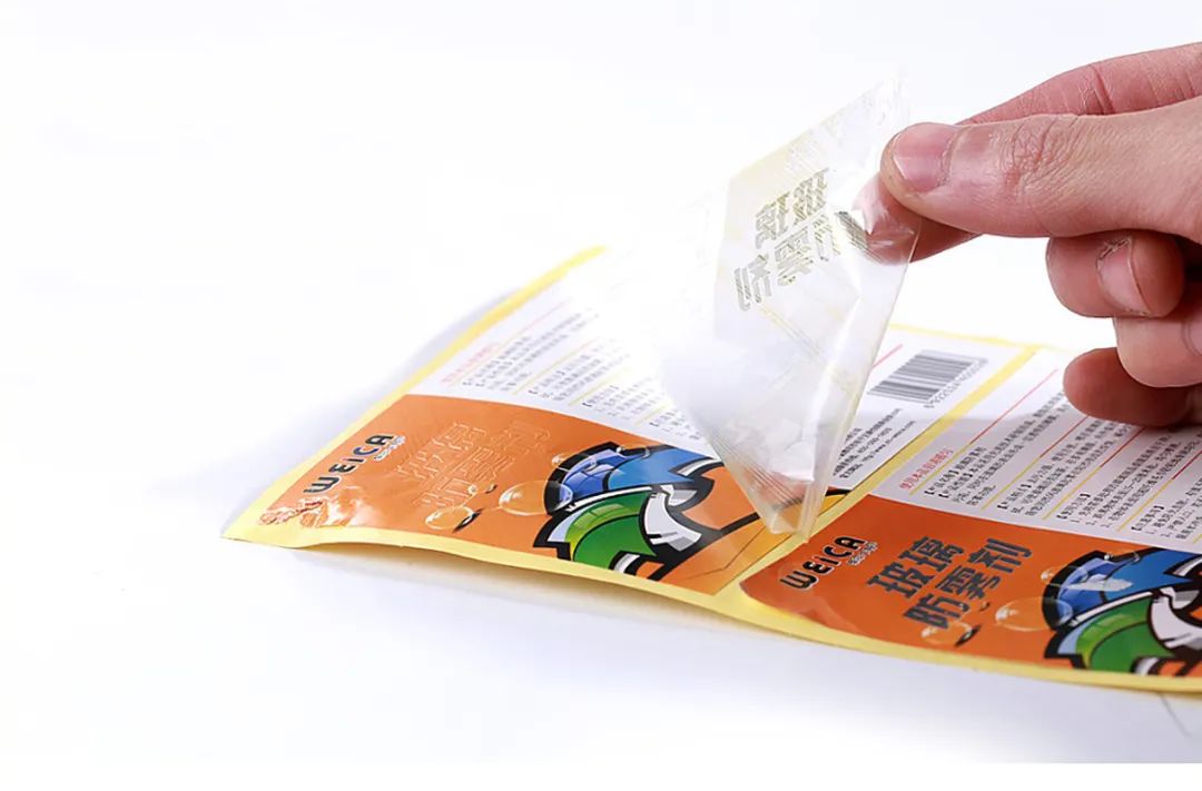 不干胶标签卷筒印刷常见的一些覆膜问题以及解决方法