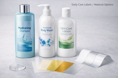 日化产品不干胶标签怎么选？从瓶型、材质到