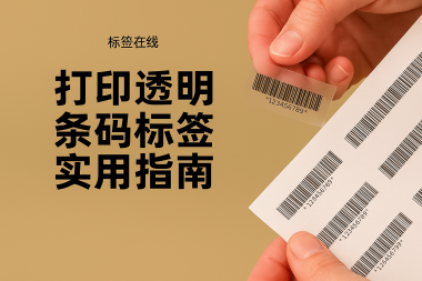 打印透明条码标签实用指南